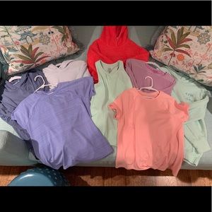 Athleta Girl 8 Top Bundle